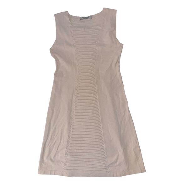 D. Exterior  Beige Mini Dress Size Medium - Picture 3 of 10
